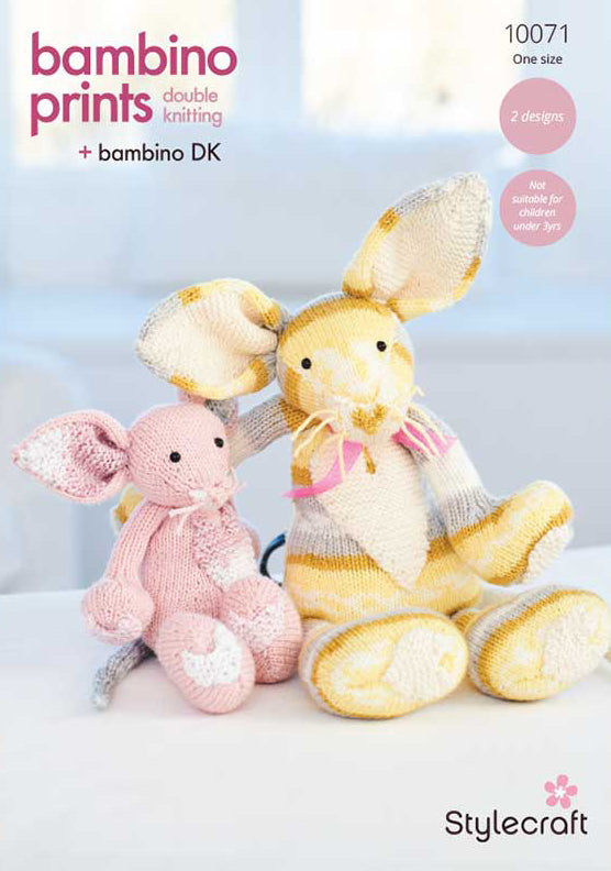 Stylecraft Bambino Prints DK & Bambino DK - Tara & Tikka the Cat (10071)