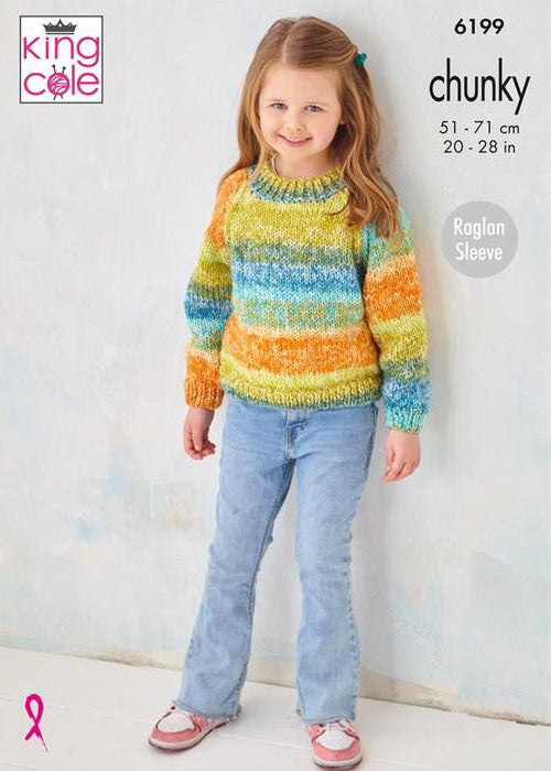 King Cole Hedgerow Chunky - Cardigan & Sweater (6199)