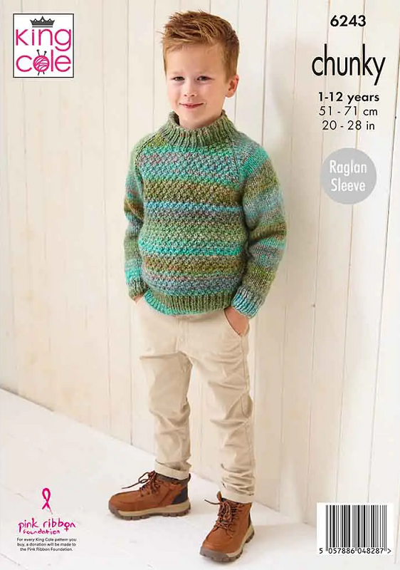 King Cole Cottagespun Chunky - Sweaters (6243)