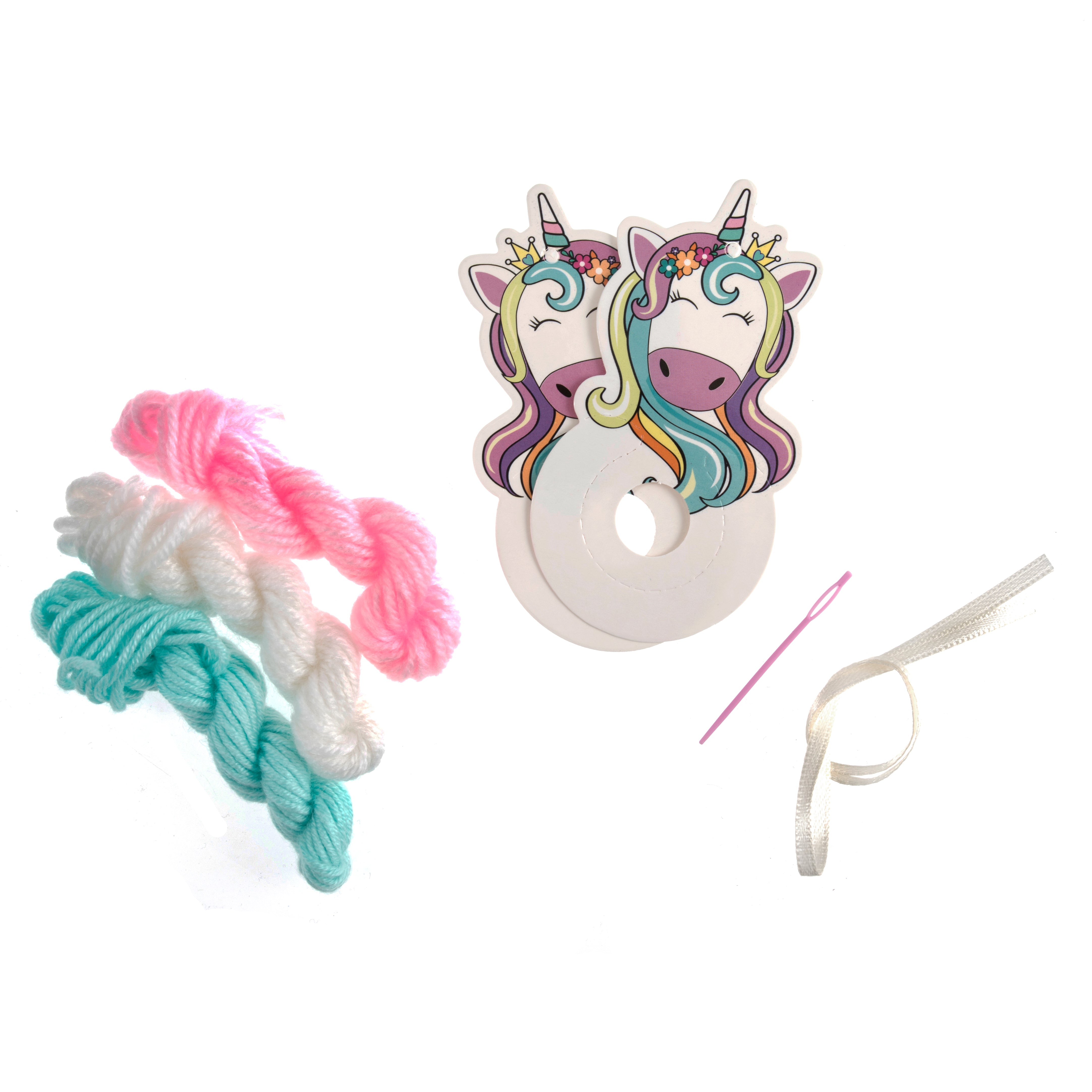 Pompom Decoration Kit - Unicorn