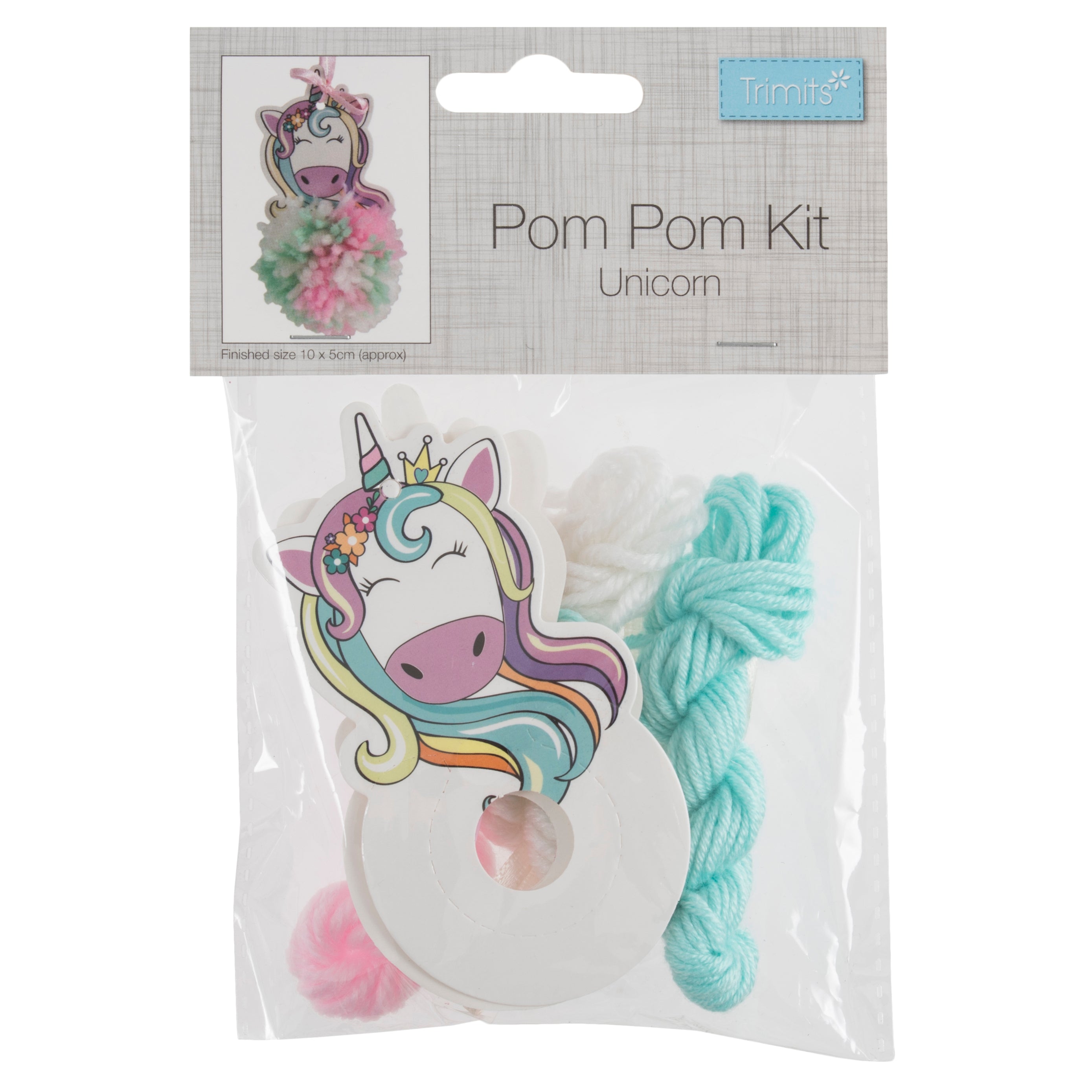 Pompom Decoration Kit - Unicorn