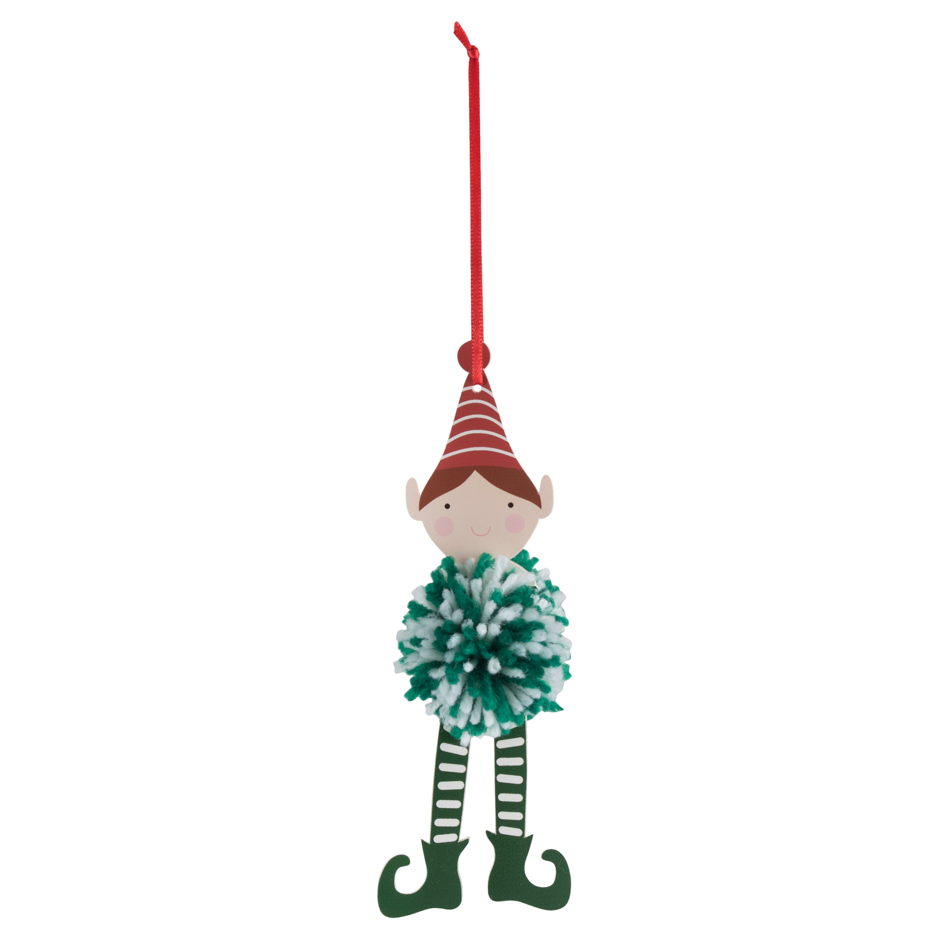 Pompom Decoration Kit - Christmas Elf