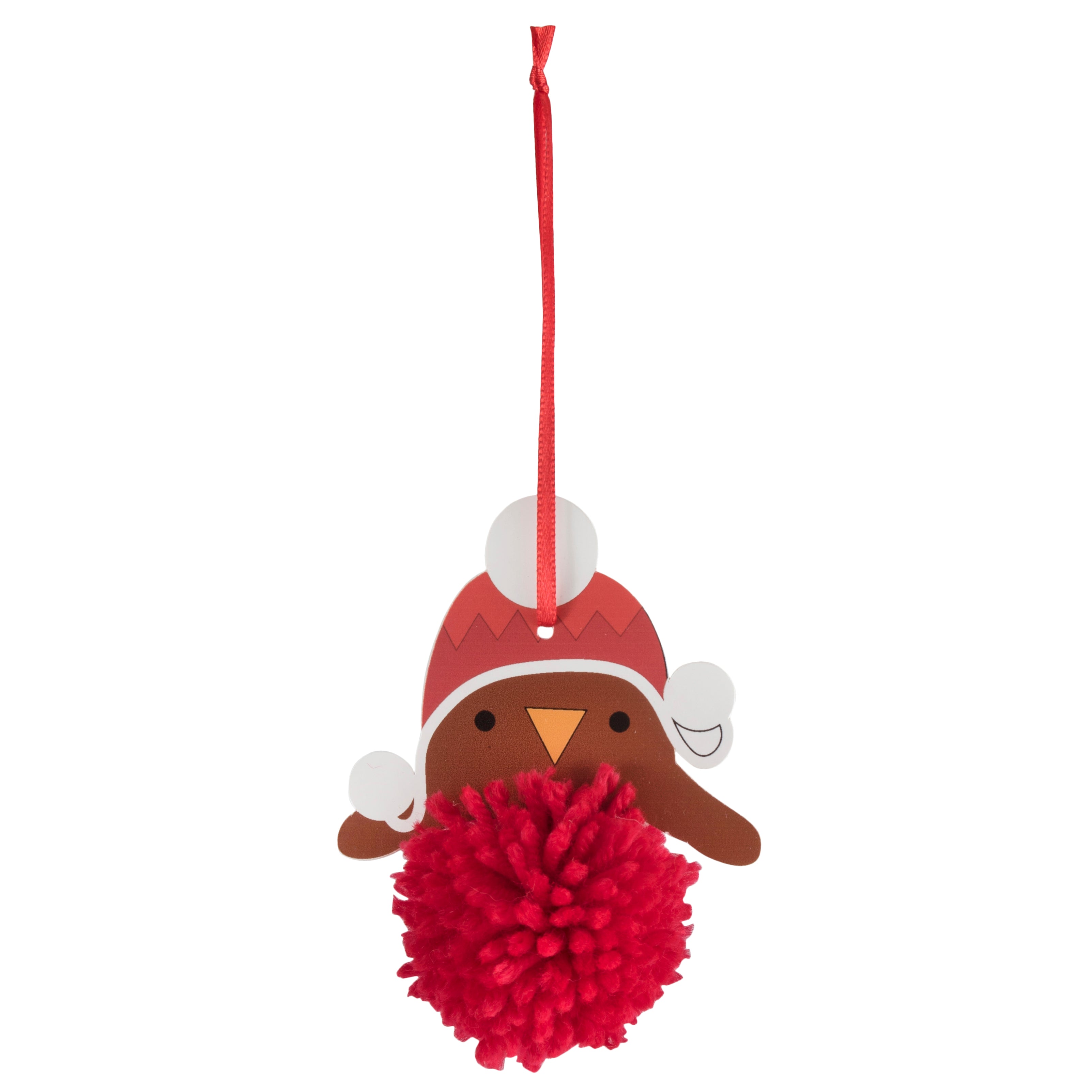 Pompom Decoration Kit - Robin