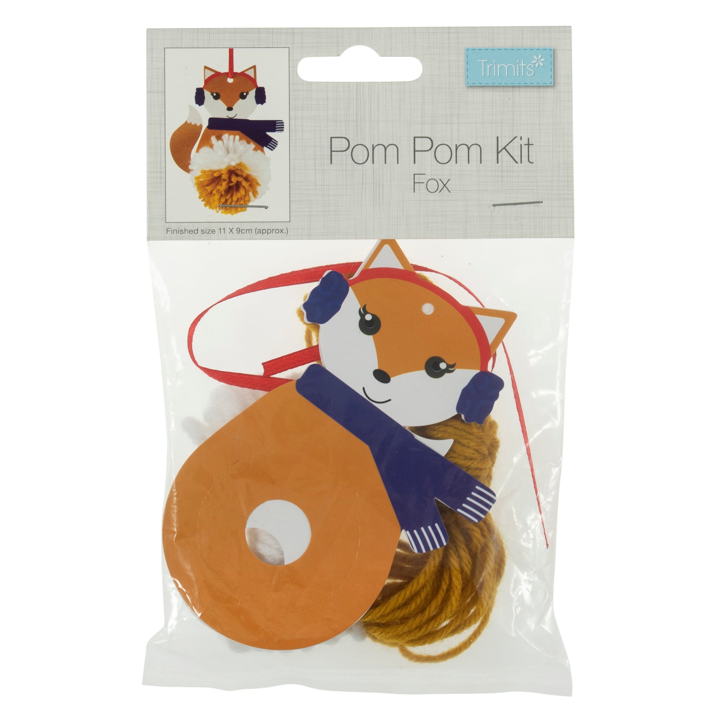 Pompom Decoration Kit - Fox