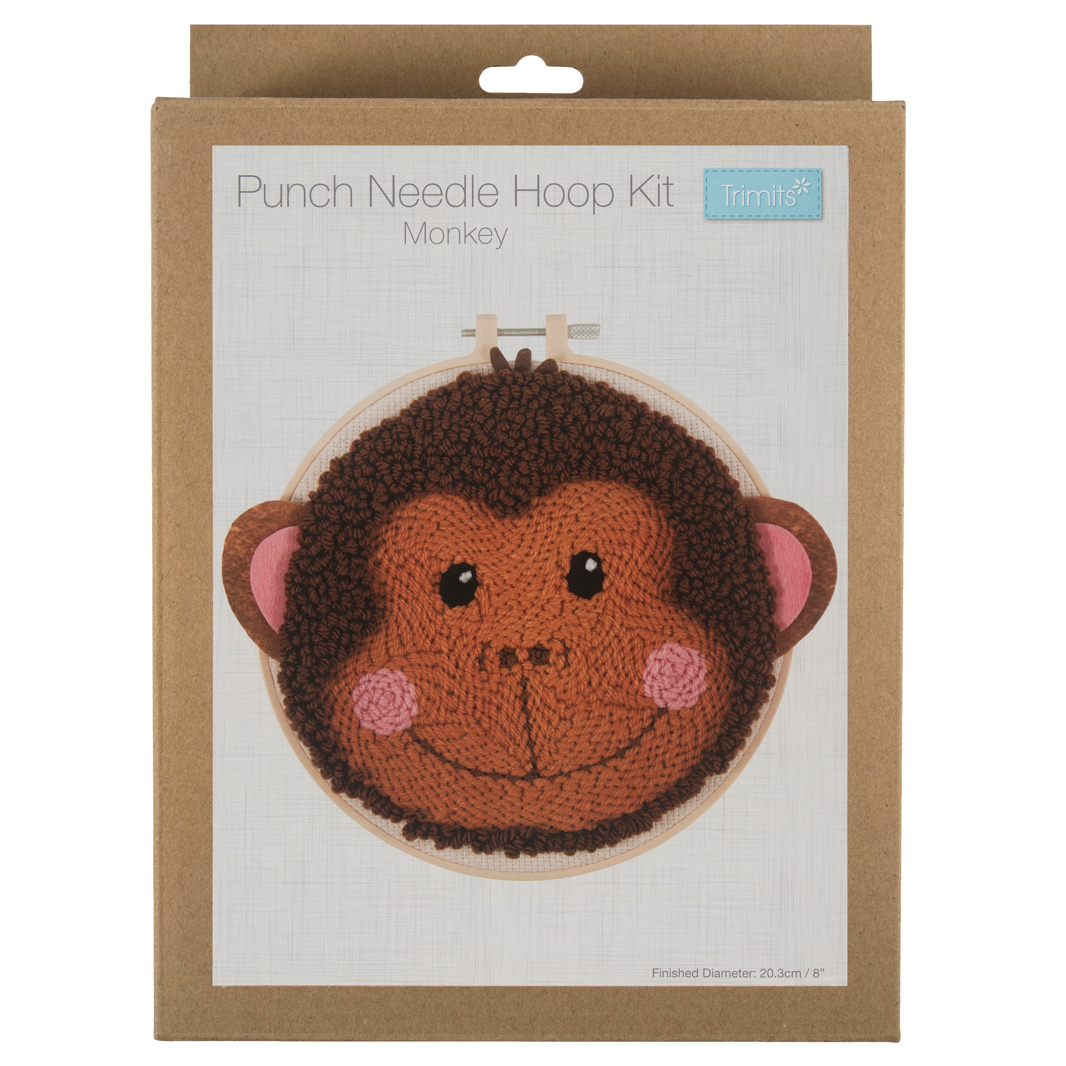 Trimits Punch Needle Kit - Monkey