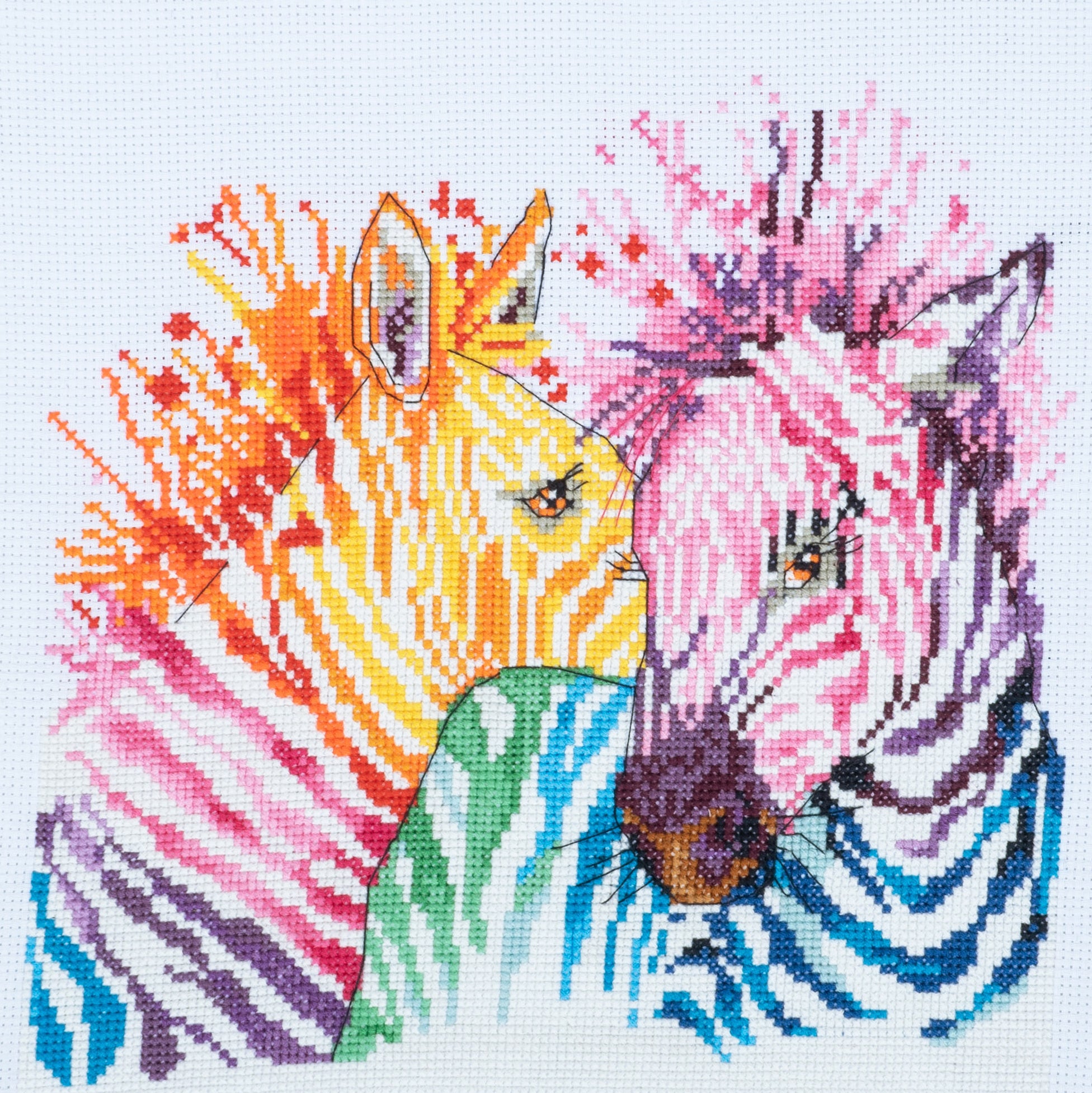 Trimits Cross Stitch Kit - Zebras