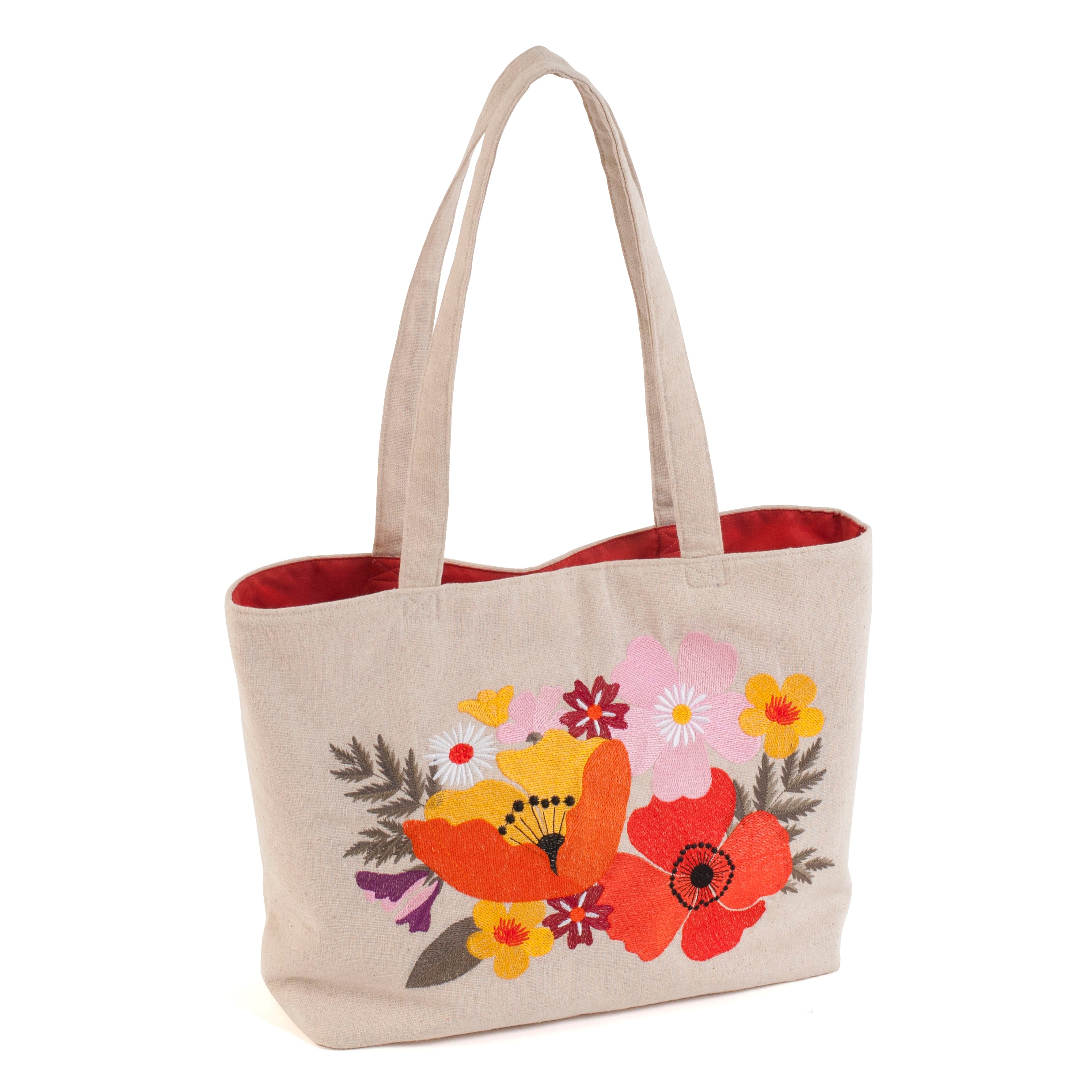 Hobby Gift Shoulder Tote Bag - Wildflowers