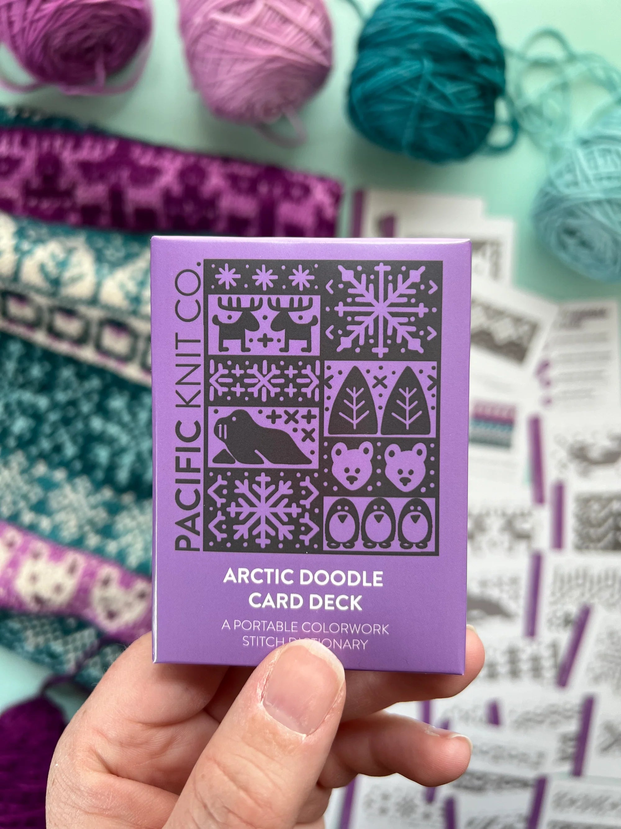 Pacific Knit Co Doodle Card Deck - Arctic (Expansion Set)